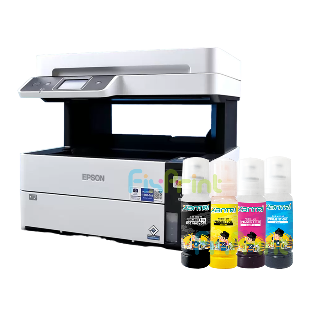 BUNDLING Printer Epson EcoTank L6490 Wireless Duplex (Print-Scan-Copy) Fax with ADF With Xantri Ink