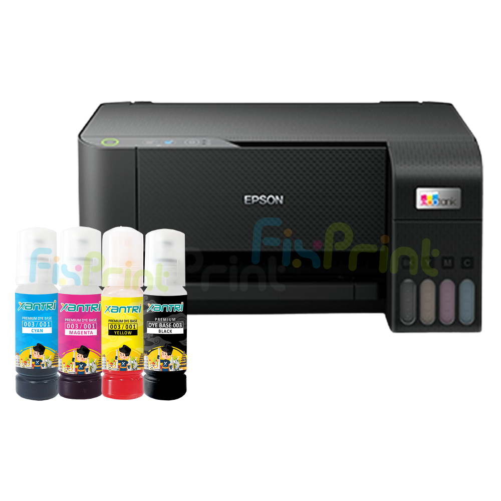 BUNDLING Printer Epson EcoTank L3210 L 3210 All-in-One (Print - Scan - Copy) New With Xantri Ink